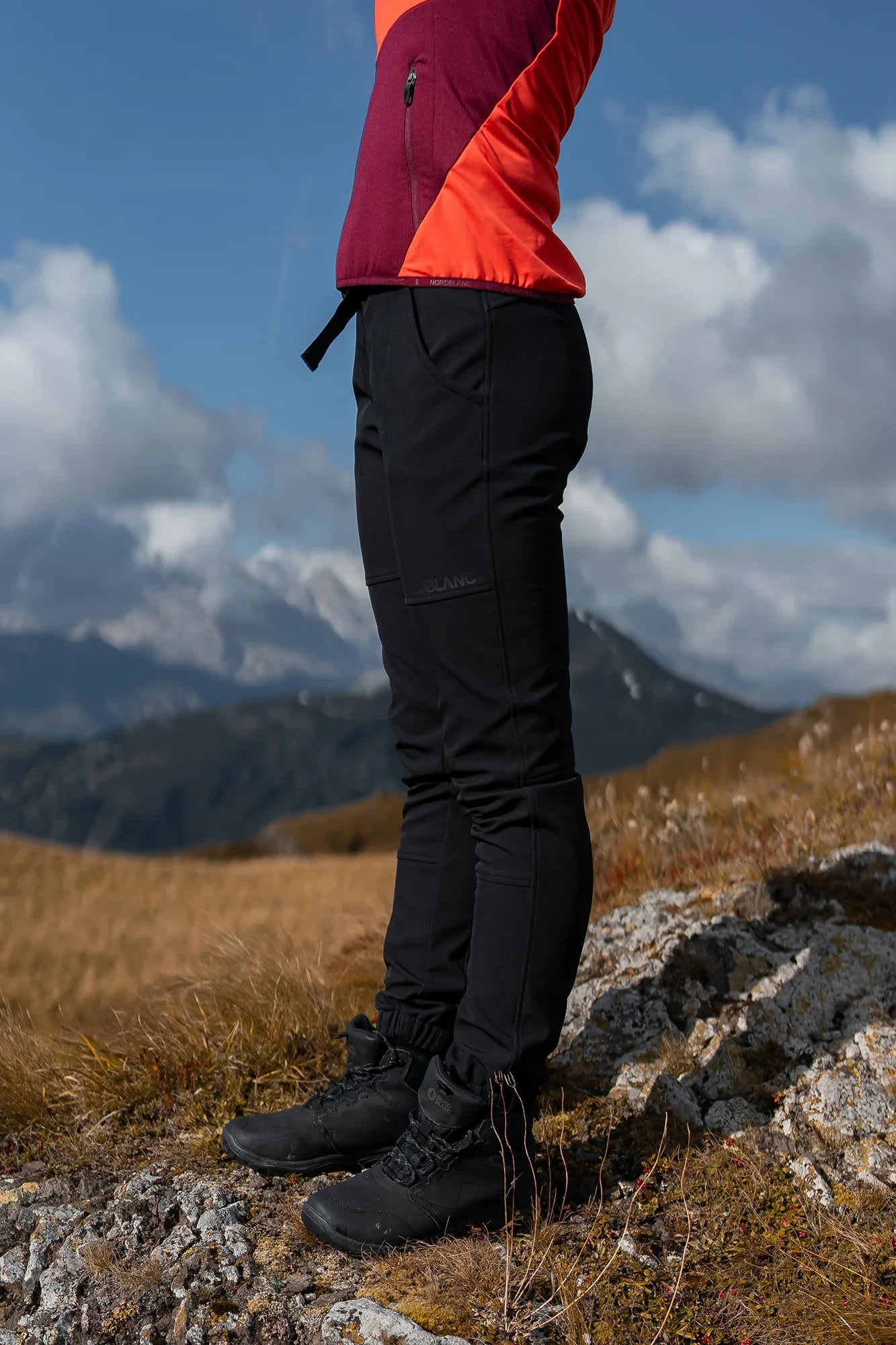 Softshell track pants women's - PREPAREDNESS black-5