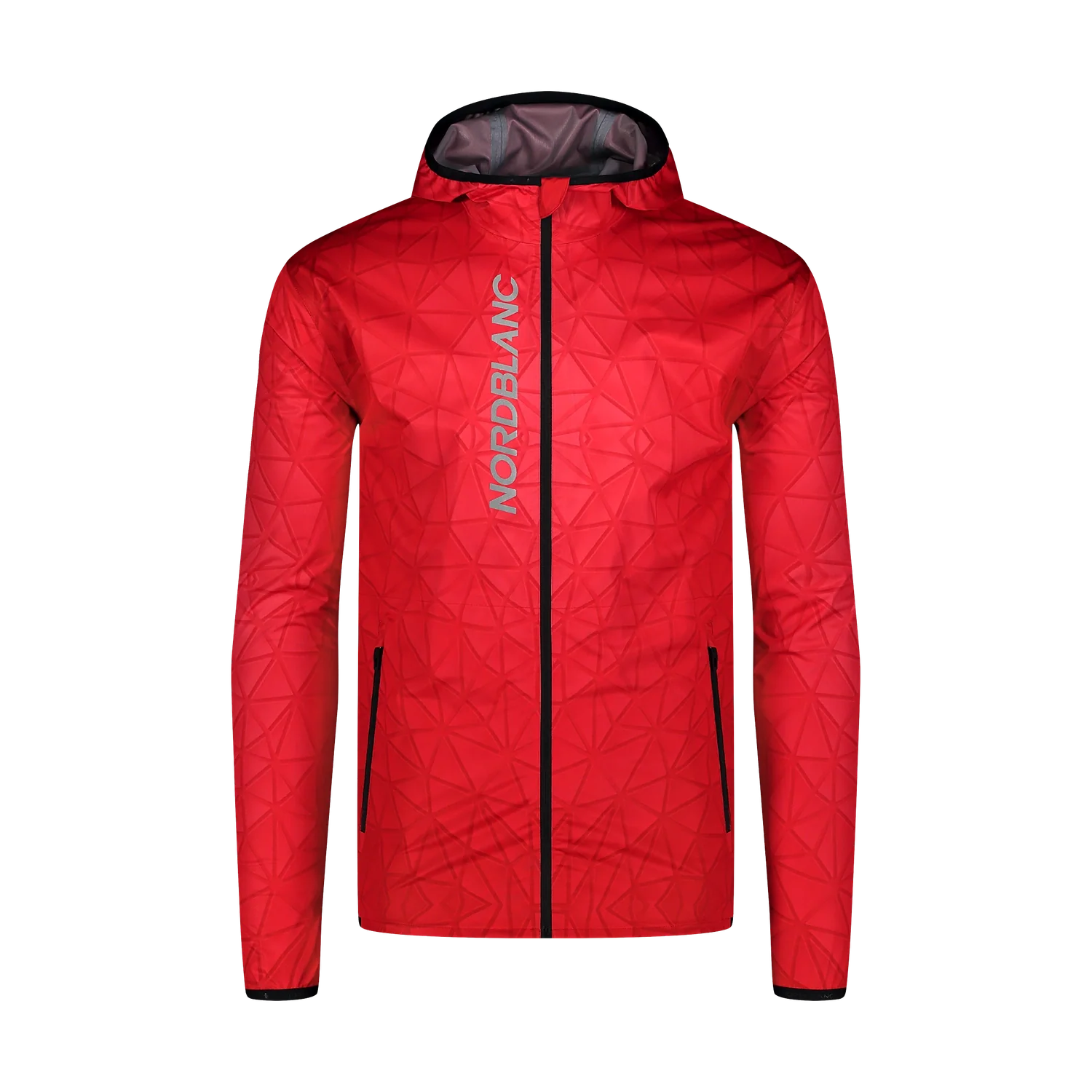 Waterproof light softshell jacket men's - SHAPES red