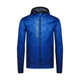 Waterproof light softshell jacket men's - SHAPES blue