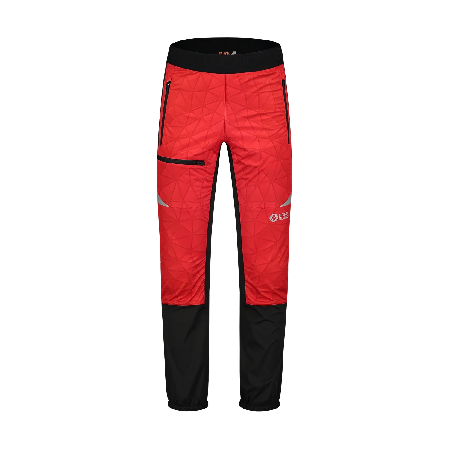 Light waterproof softshell pants men's - JAUNTINESS red