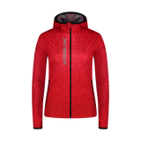 Waterproof light softshell jacket women's - PURESNOW red