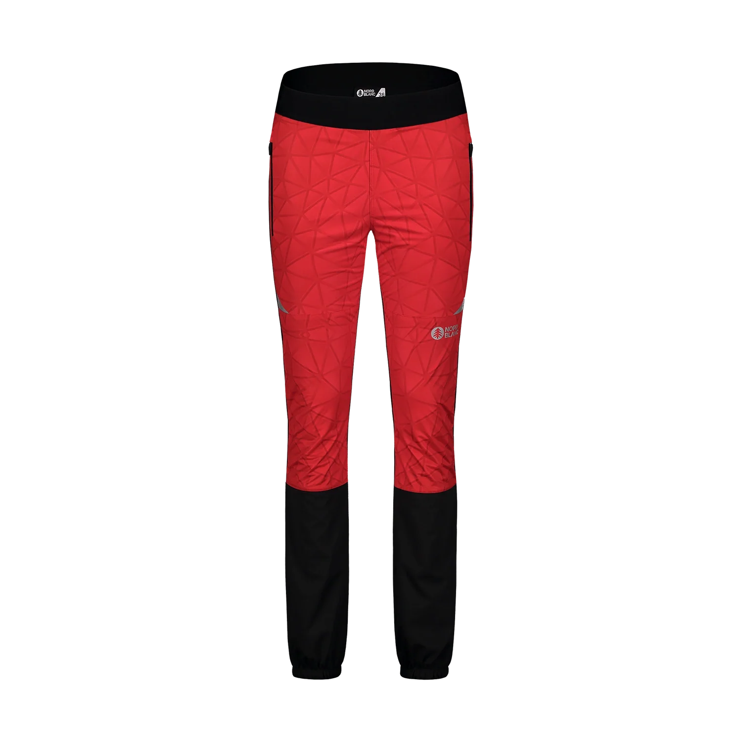 Leichte wasserdichte Softshellhose Damen - FINDING rot