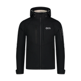 Softshell jacket with fleece men's - BRUME black