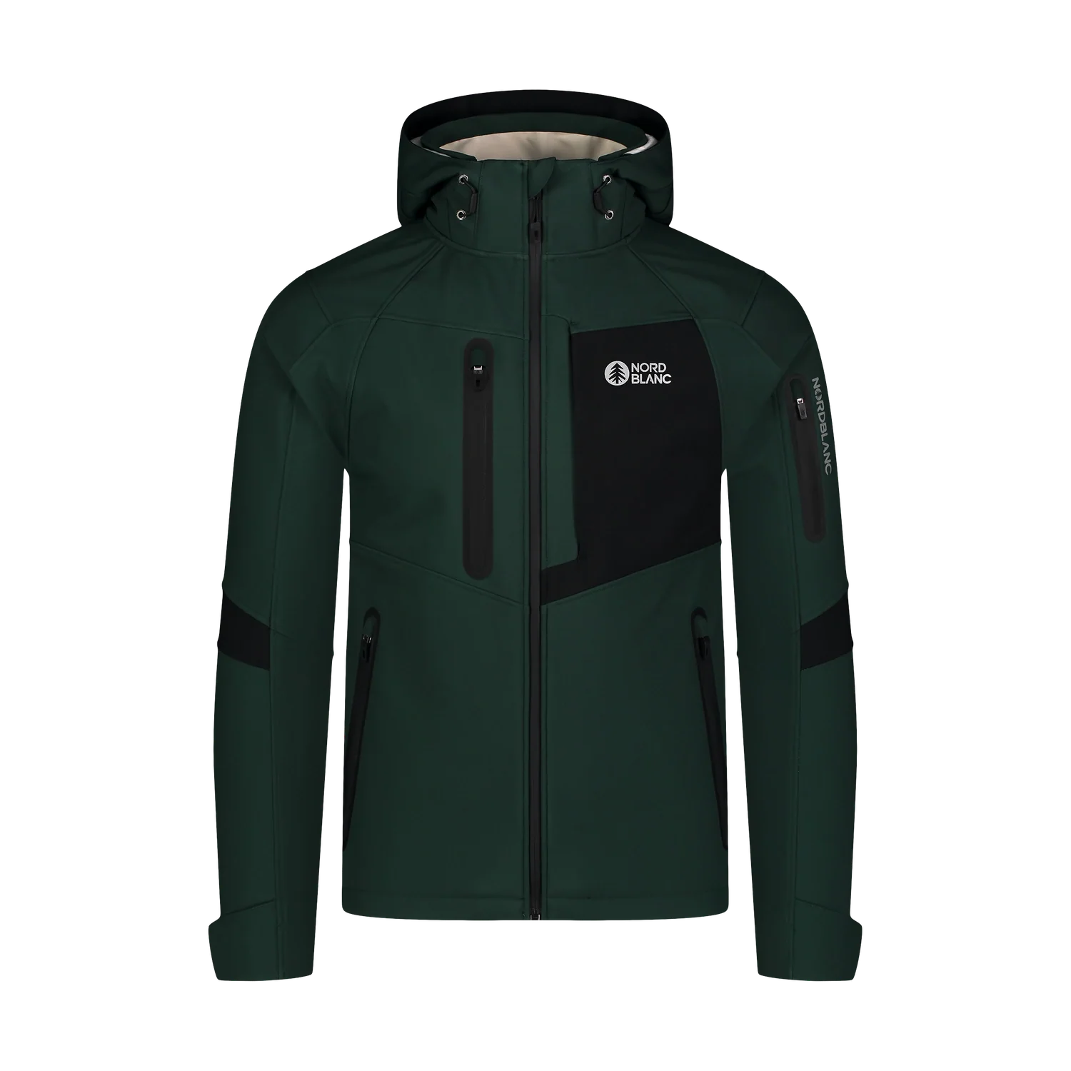 Fleece Gefüttert Softshelljacke Herren - BRUME grün