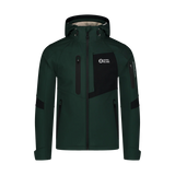 Softshell jacket with fleece men's - BRUME green