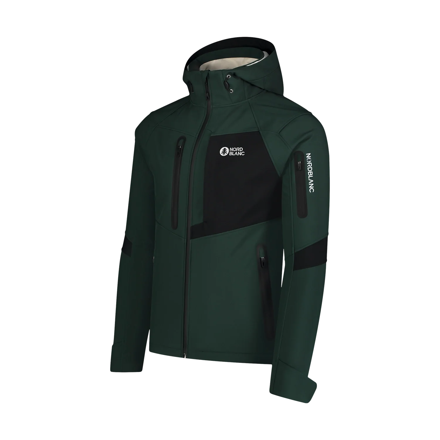 Softshell jakna s runom muška - BRUME zelena-2