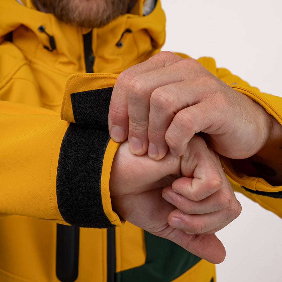 Hook-and-loop cuffs