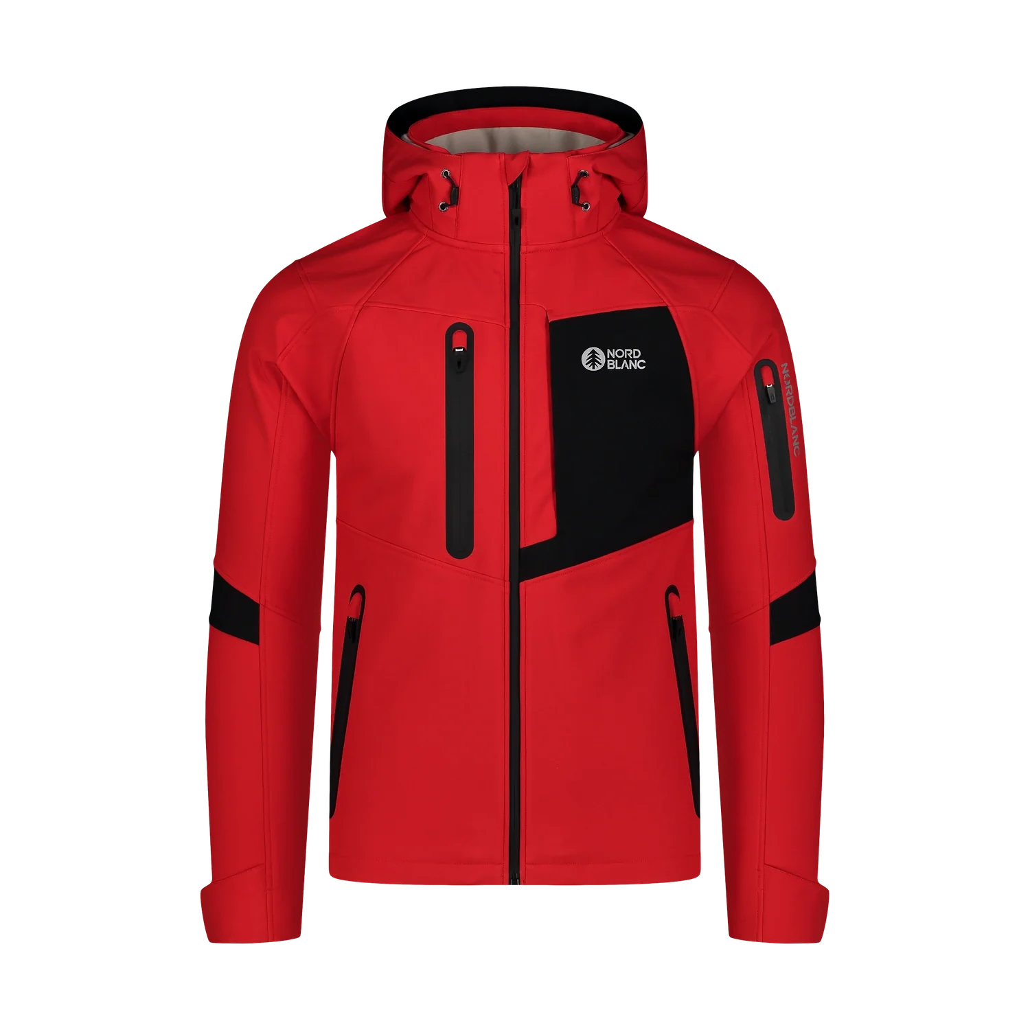 Fleece Gefüttert Softshelljacke Herren - BRUME rot