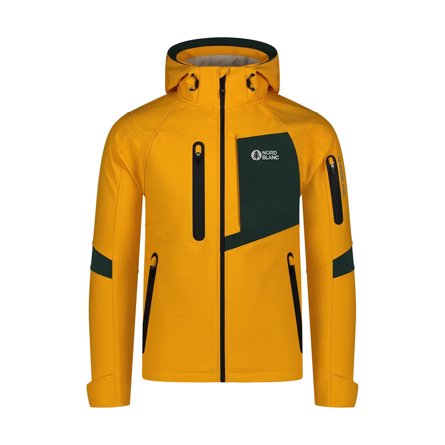 Fleece Gefüttert Softshelljacke Herren - BRUME gelb