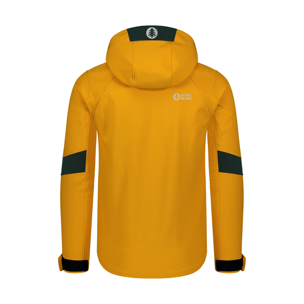 Fleecefodrad softshelljacka herr - BRUME gul – bild 12
