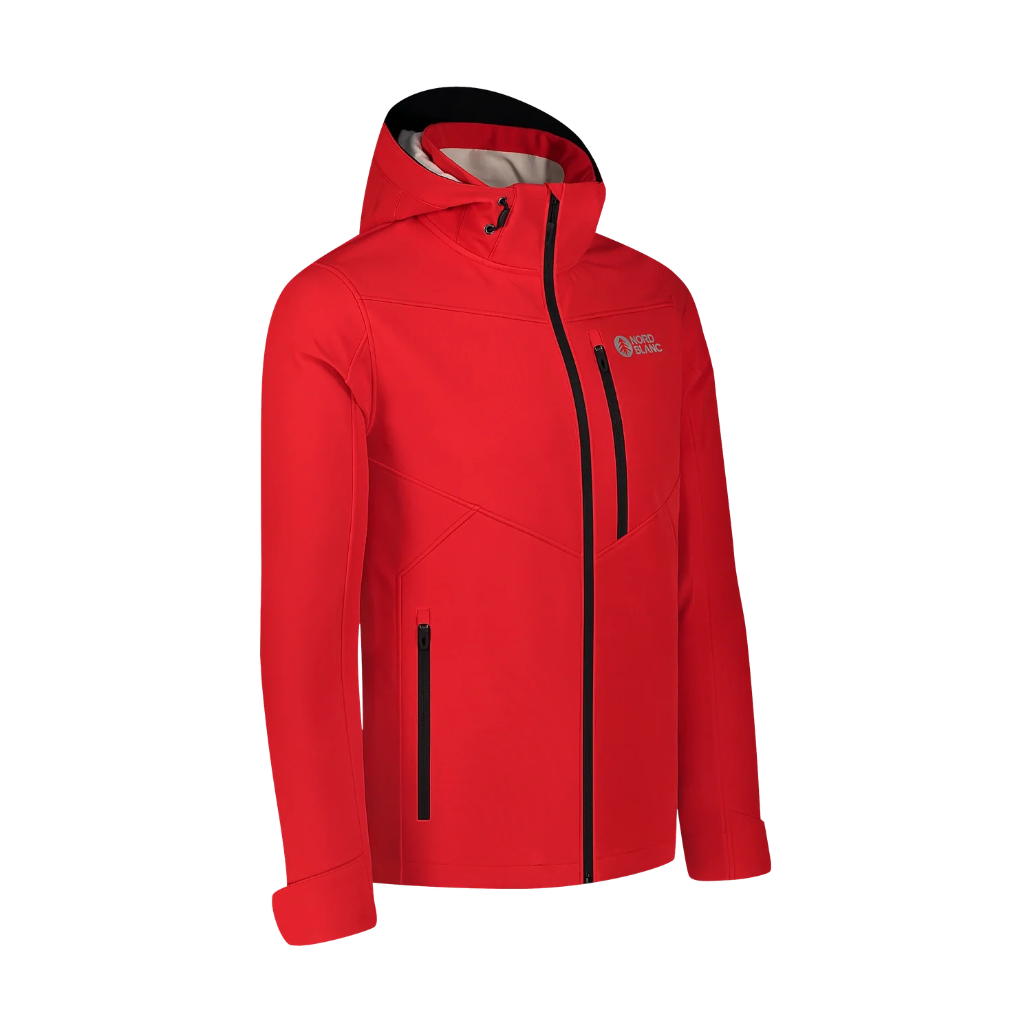 Fleece Gefüttert Softshelljacke Herren - YEWTREE rot-2