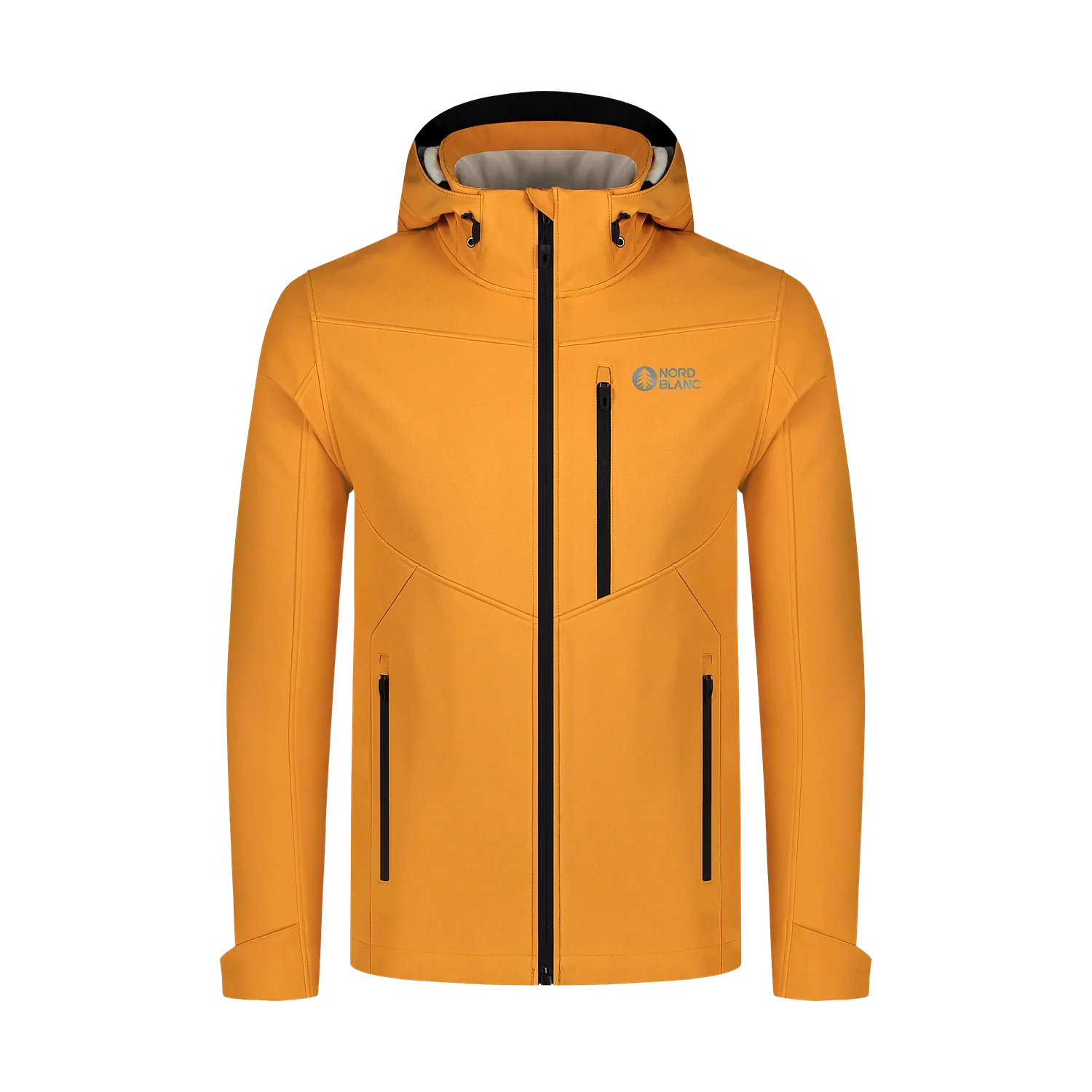 Softshell jacket with fleece men's - YEWTREE yellow-1
