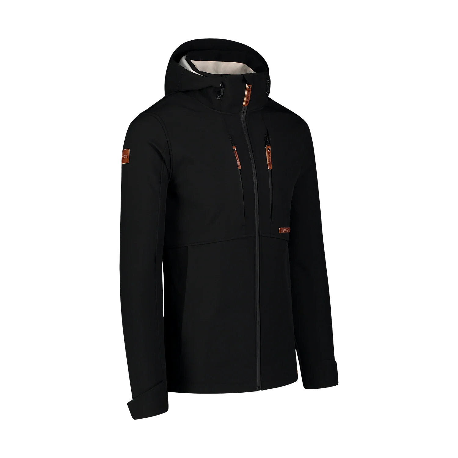 Softshell jacket with fleece men's - GLADNESS black-2
