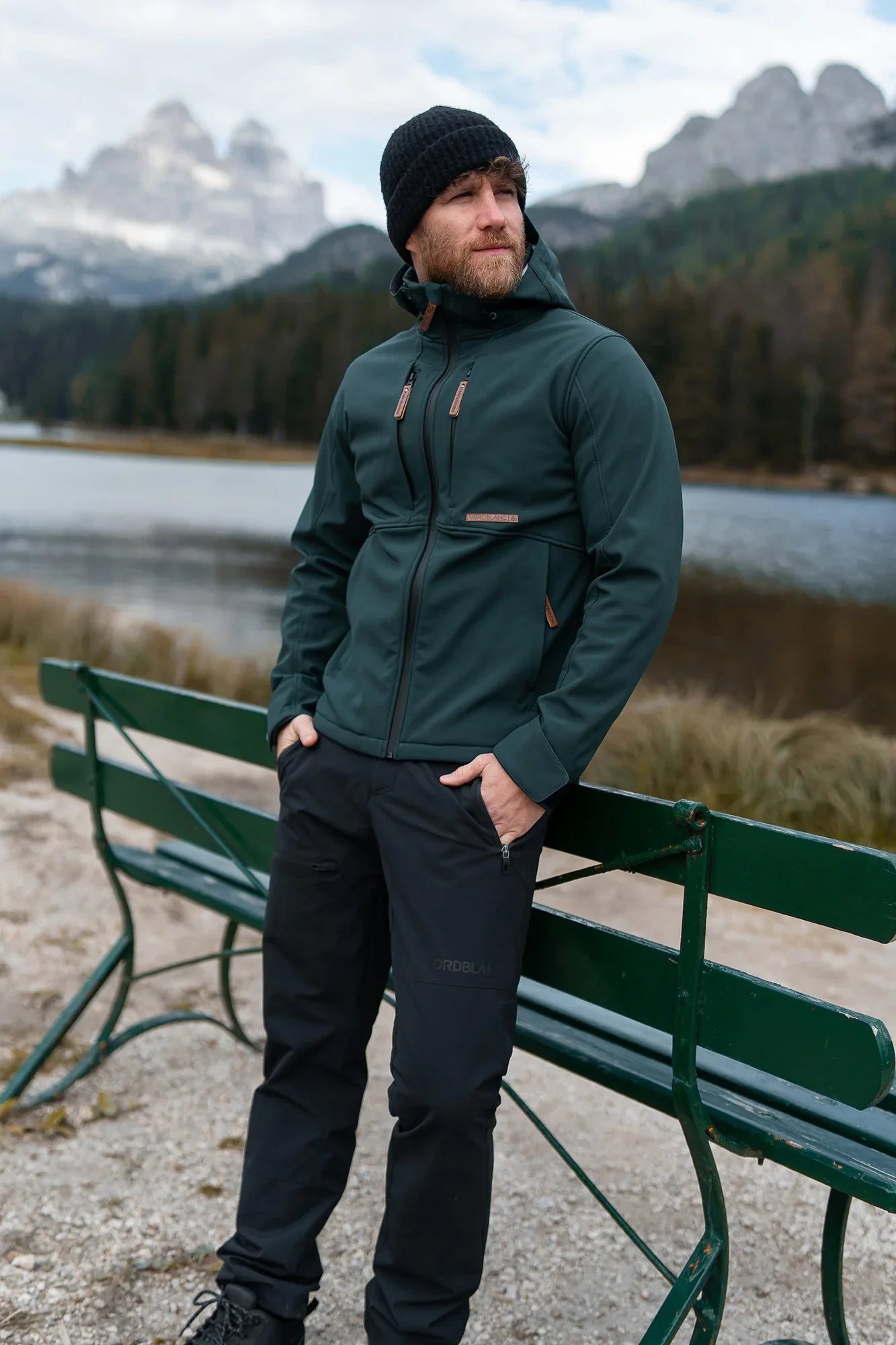 Softshell dzseki/kabát férfi - GLADNESS zöld-3