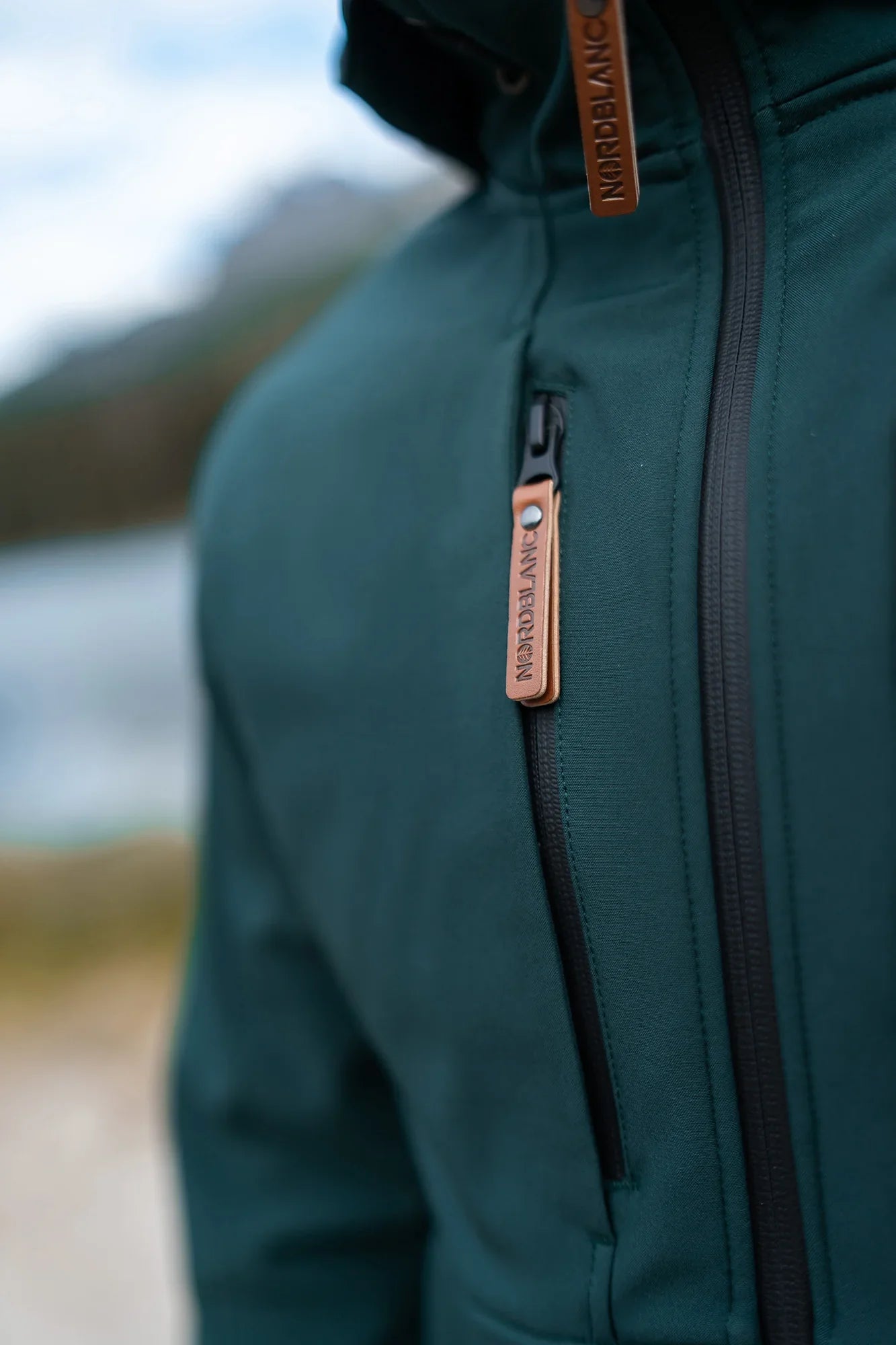 Softshell dzseki/kabát férfi - GLADNESS zöld-5