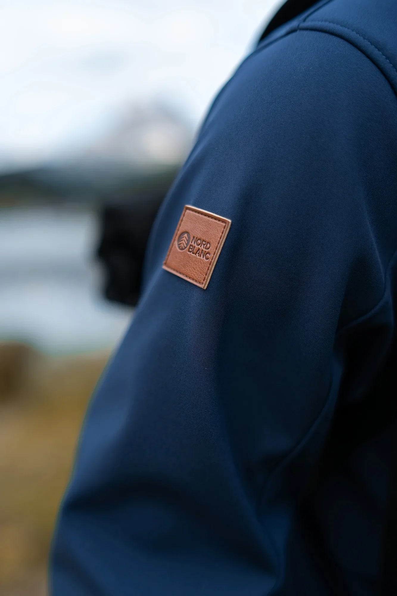 Softshell jacket with fleece men's - GLADNESS blue-6