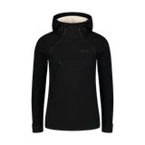 Softshell-Anorak mit Fleece Damen - DEVOTION schwarz