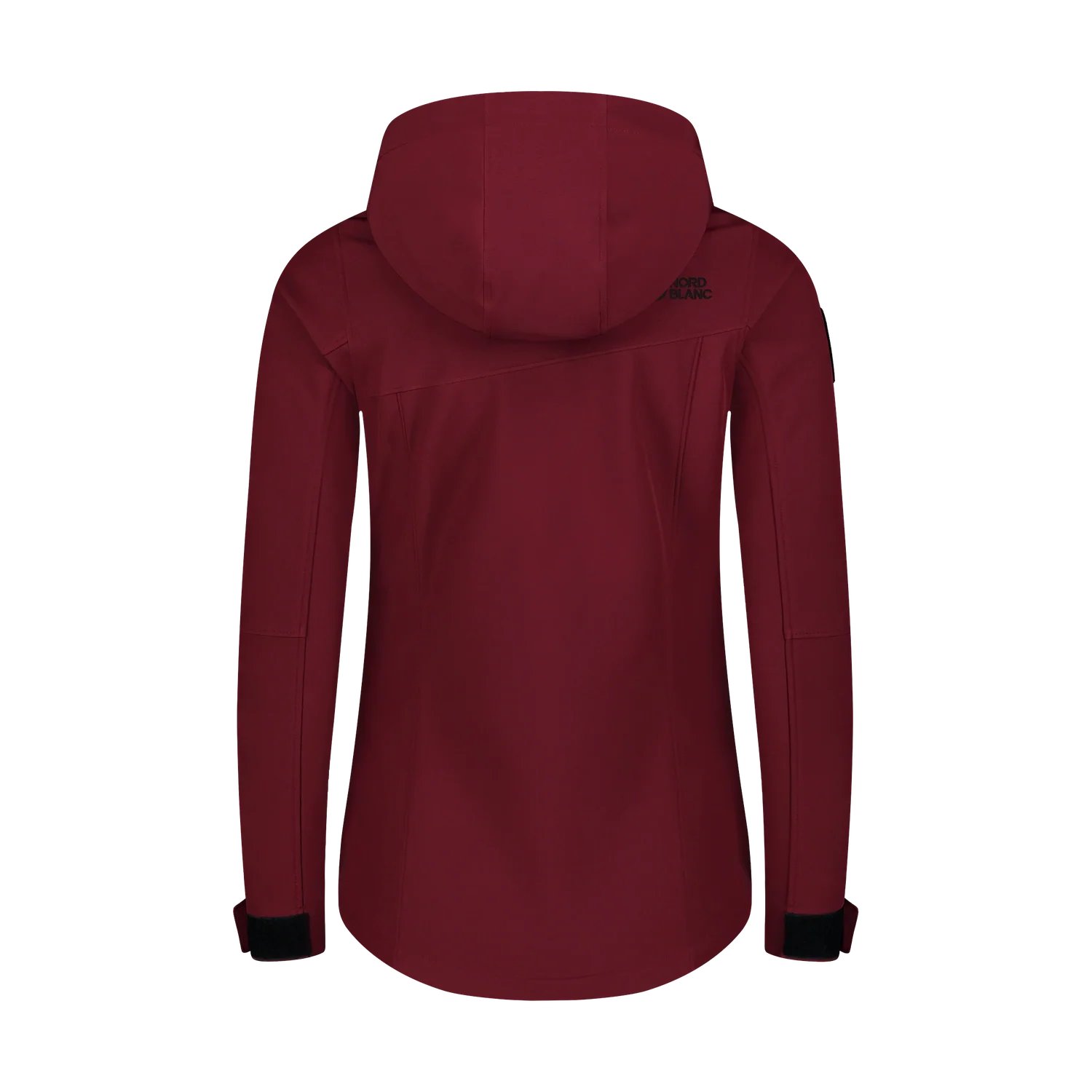 Softshell-Anorak mit Fleece Damen - DEVOTION weinrot-3