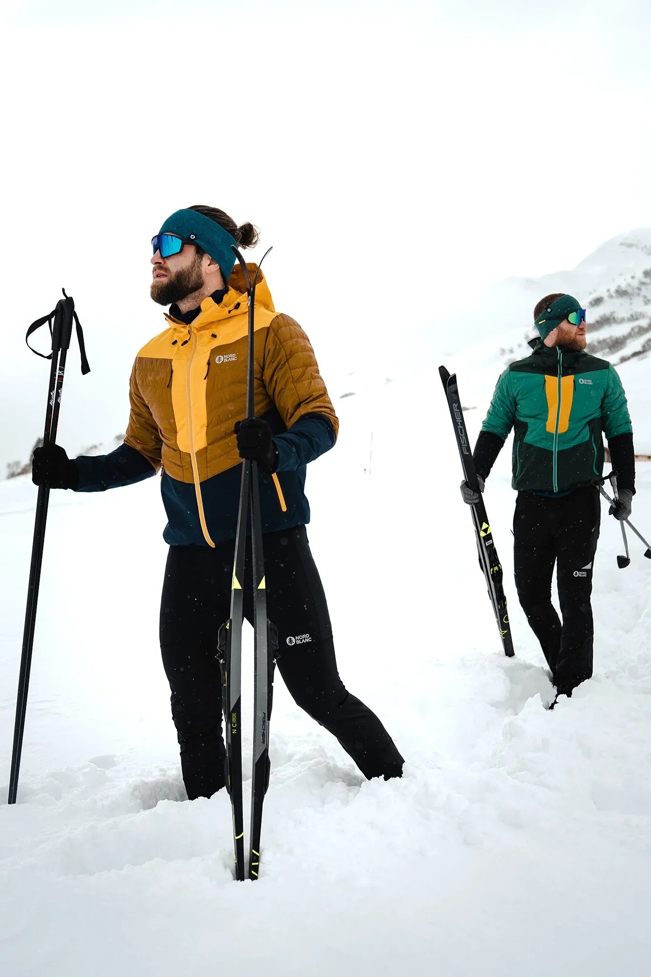 Sports jacket men's - SKIJORING green-5