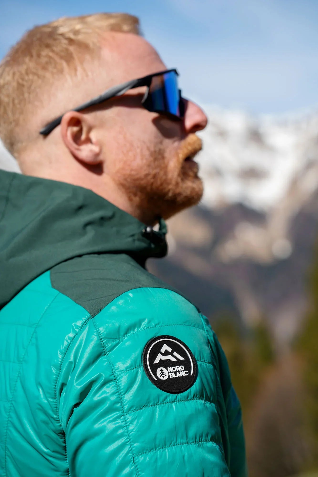 Sports jacket men's - SKIJORING green-9