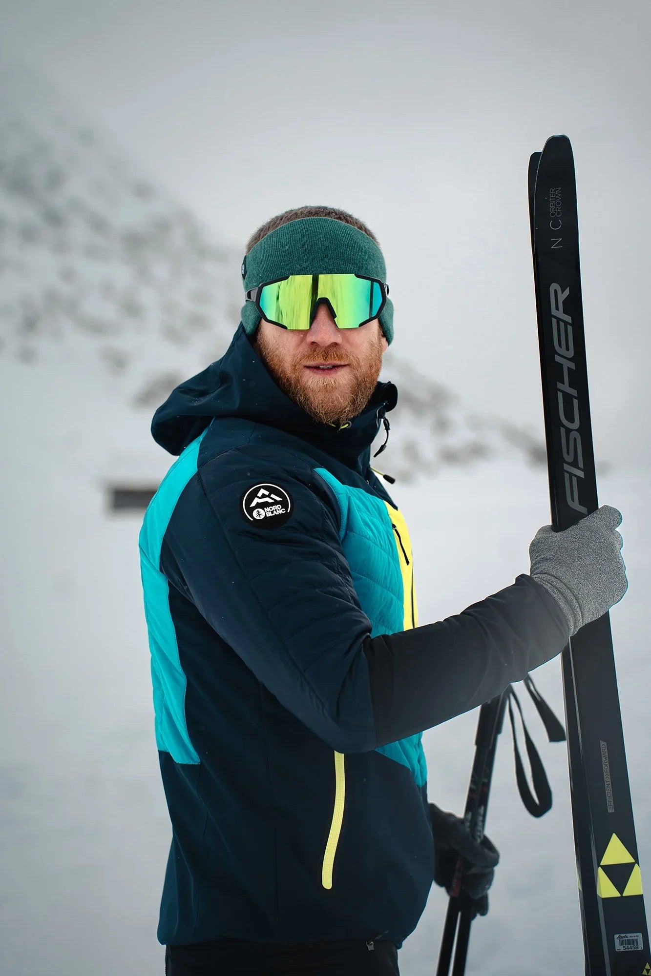 Športska jakna muška - SKIJORING plava-5