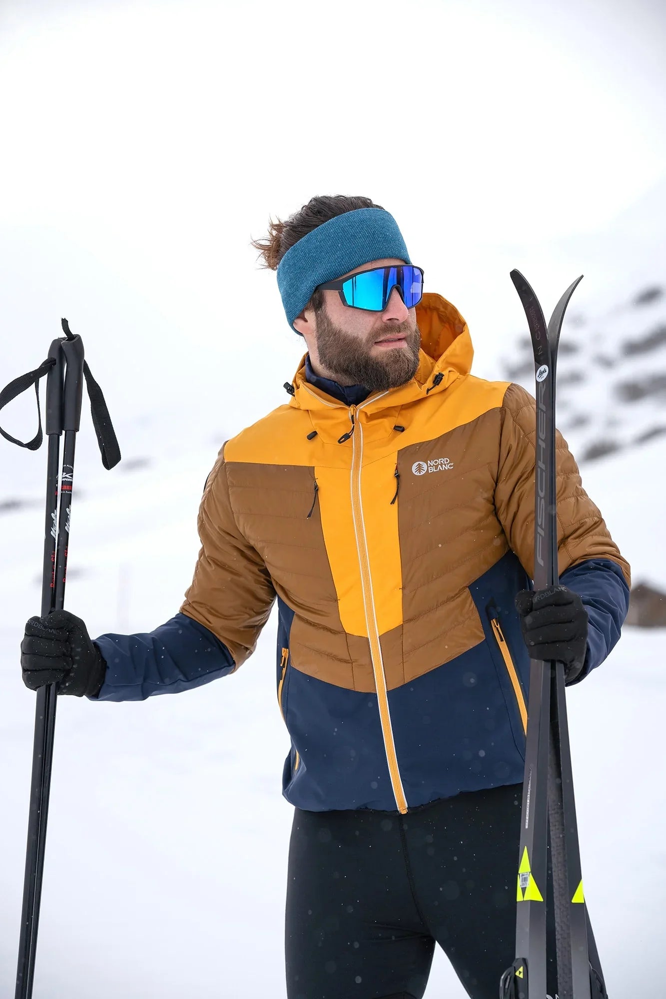 Športska jakna muška - SKIJORING žuta-6