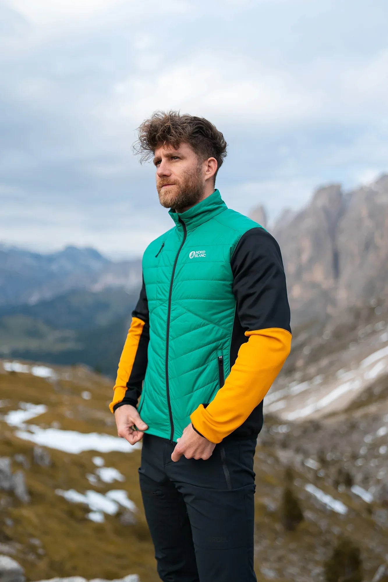 Sports jacket men's - KITING green-3