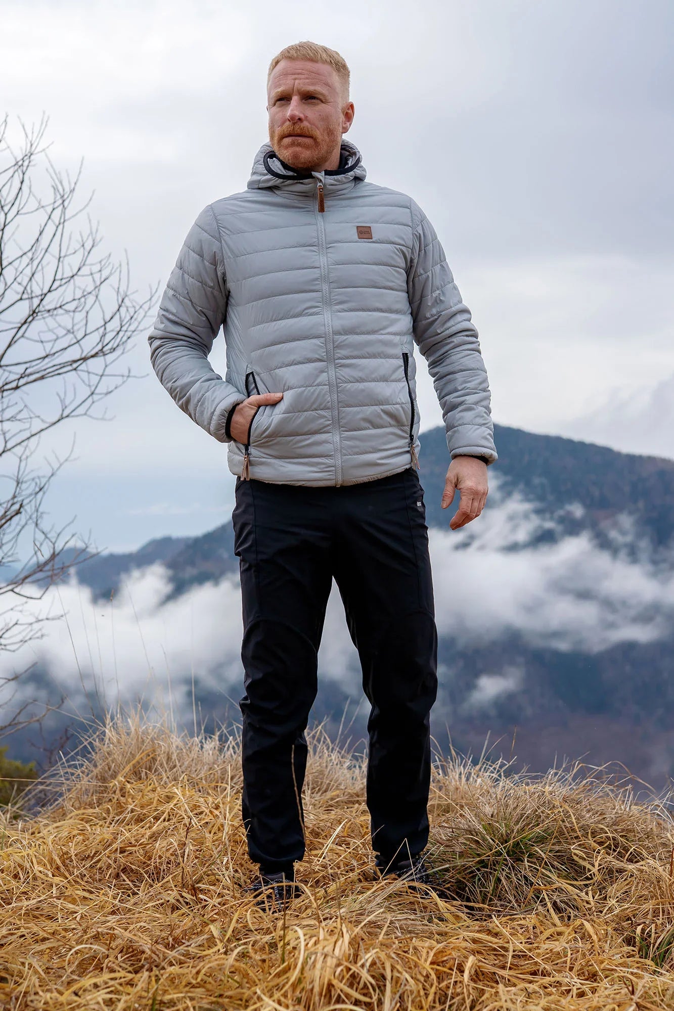 Lightweight transition jacket men's - FORECAST grey-3