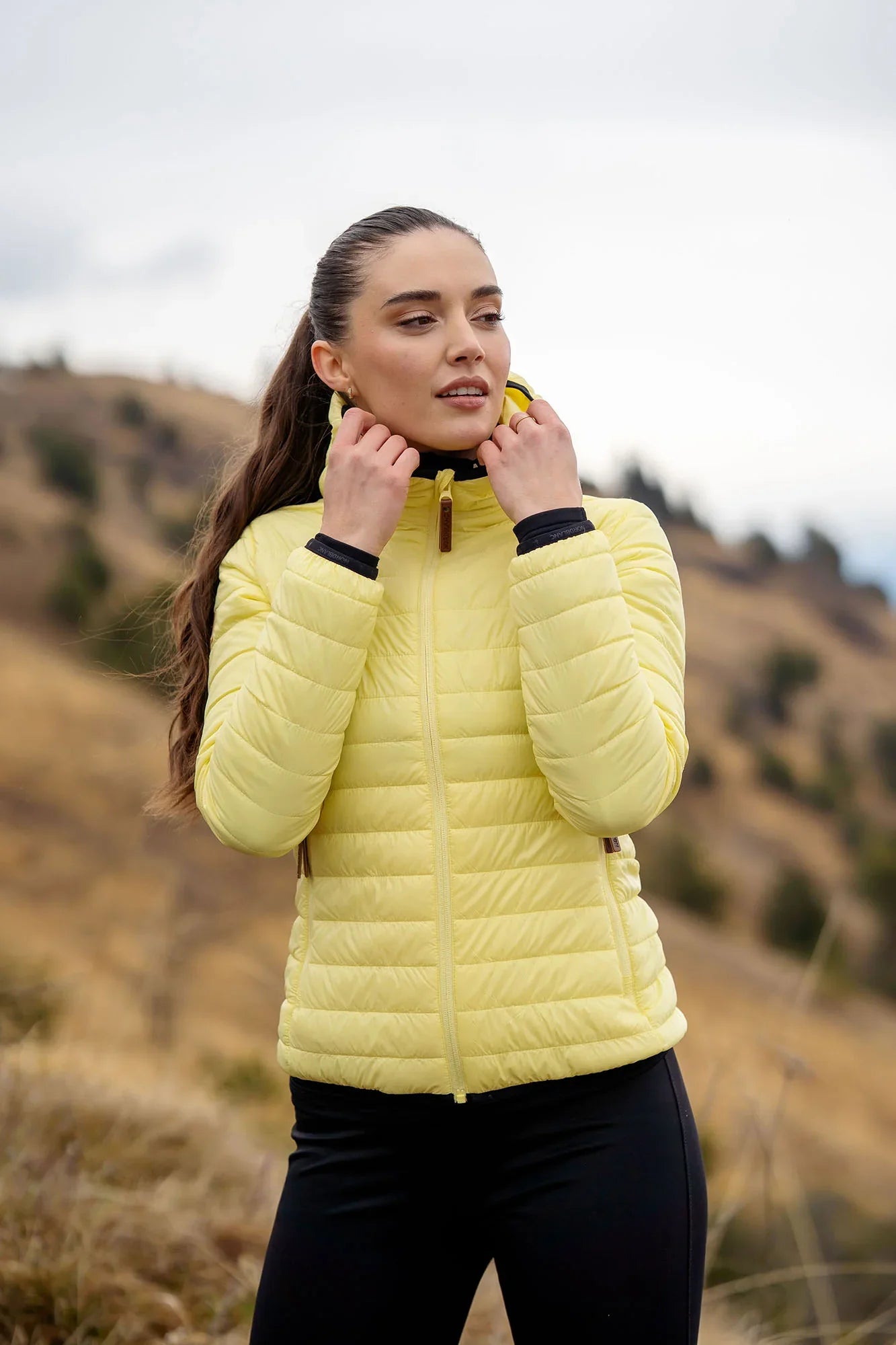 Lightweight transition jacket women's - STRONGFEELING yellow-6
