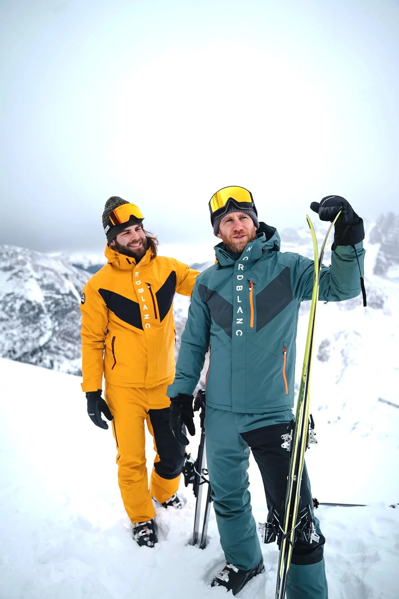Skijacke Herren - FLURRY grün-3