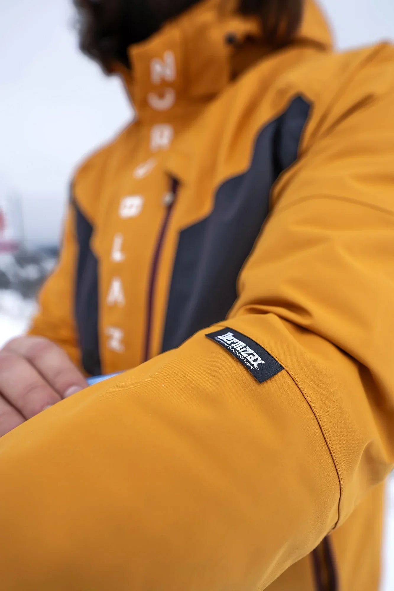 Skijacke Herren - FLURRY gelb-7