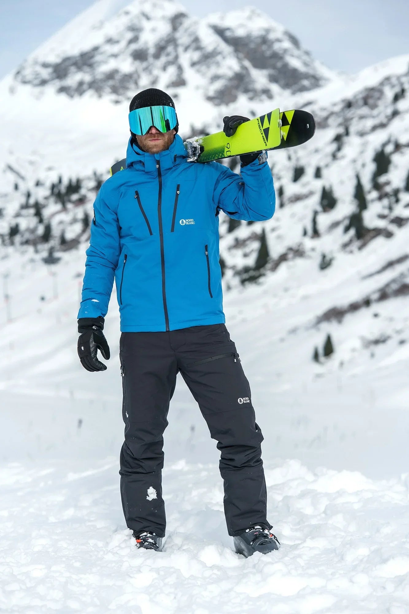 Ski jacket men's - YONDER blue-2