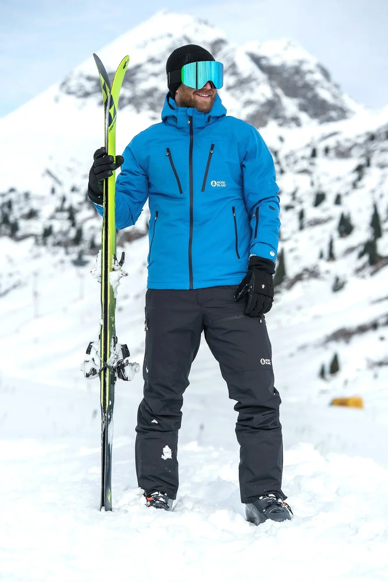 Ski jacket men's - YONDER blue-3