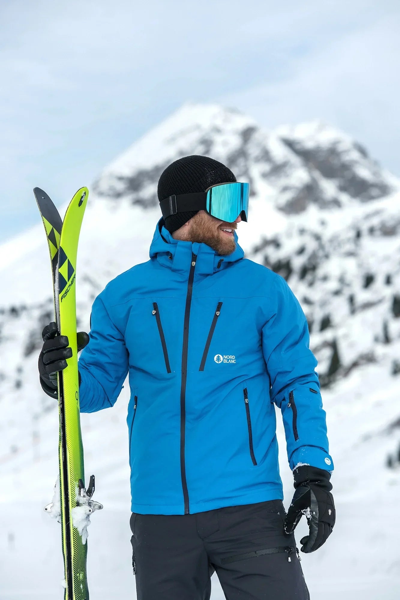 Ski jacket men's - YONDER blue-4