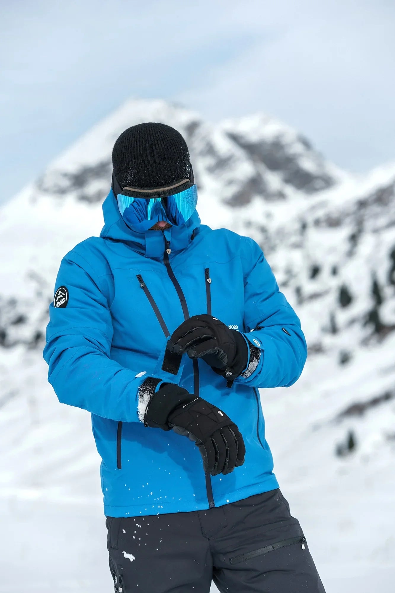 Ski jacket men's - YONDER blue-5