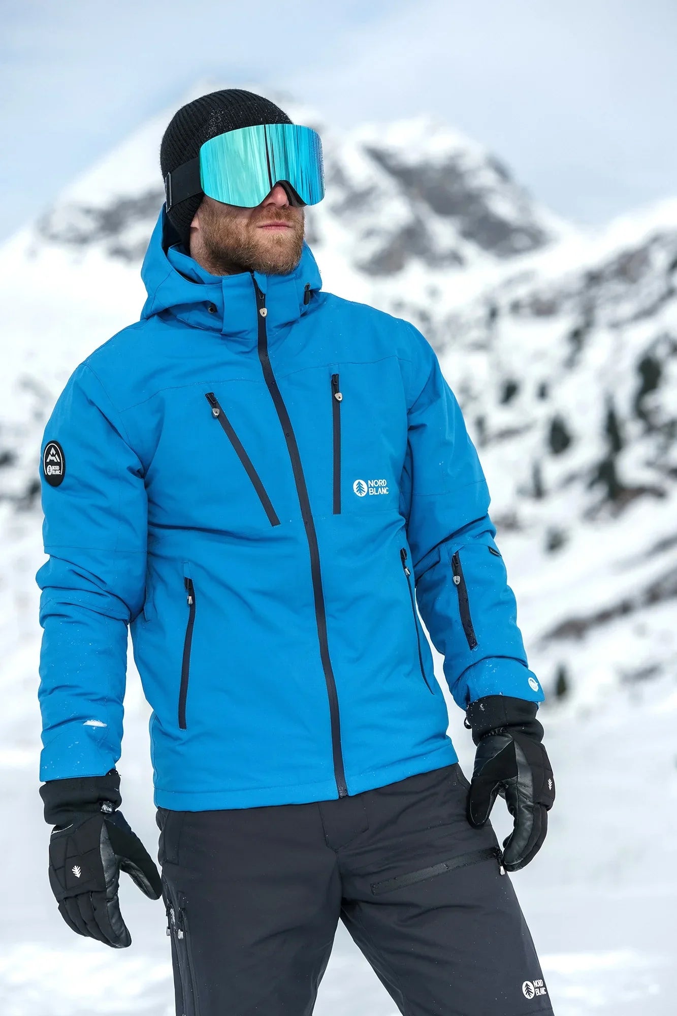 Ski jacket men's - YONDER blue-6