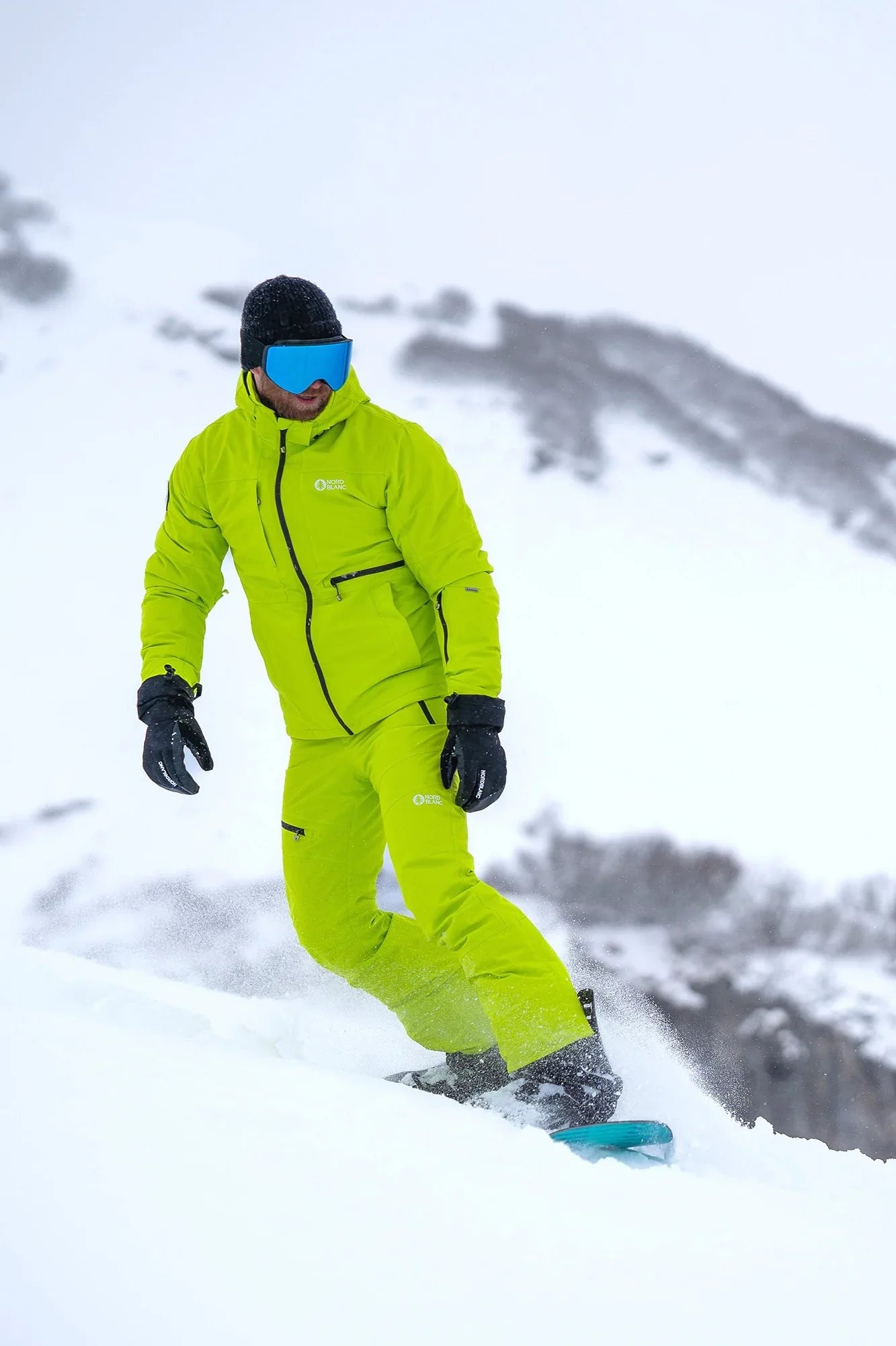 Ski jacket men's - PERMAFROST green-3