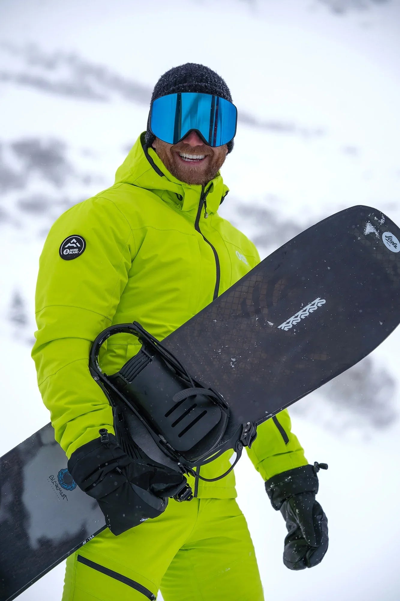 Ski jacket men's - PERMAFROST green-6
