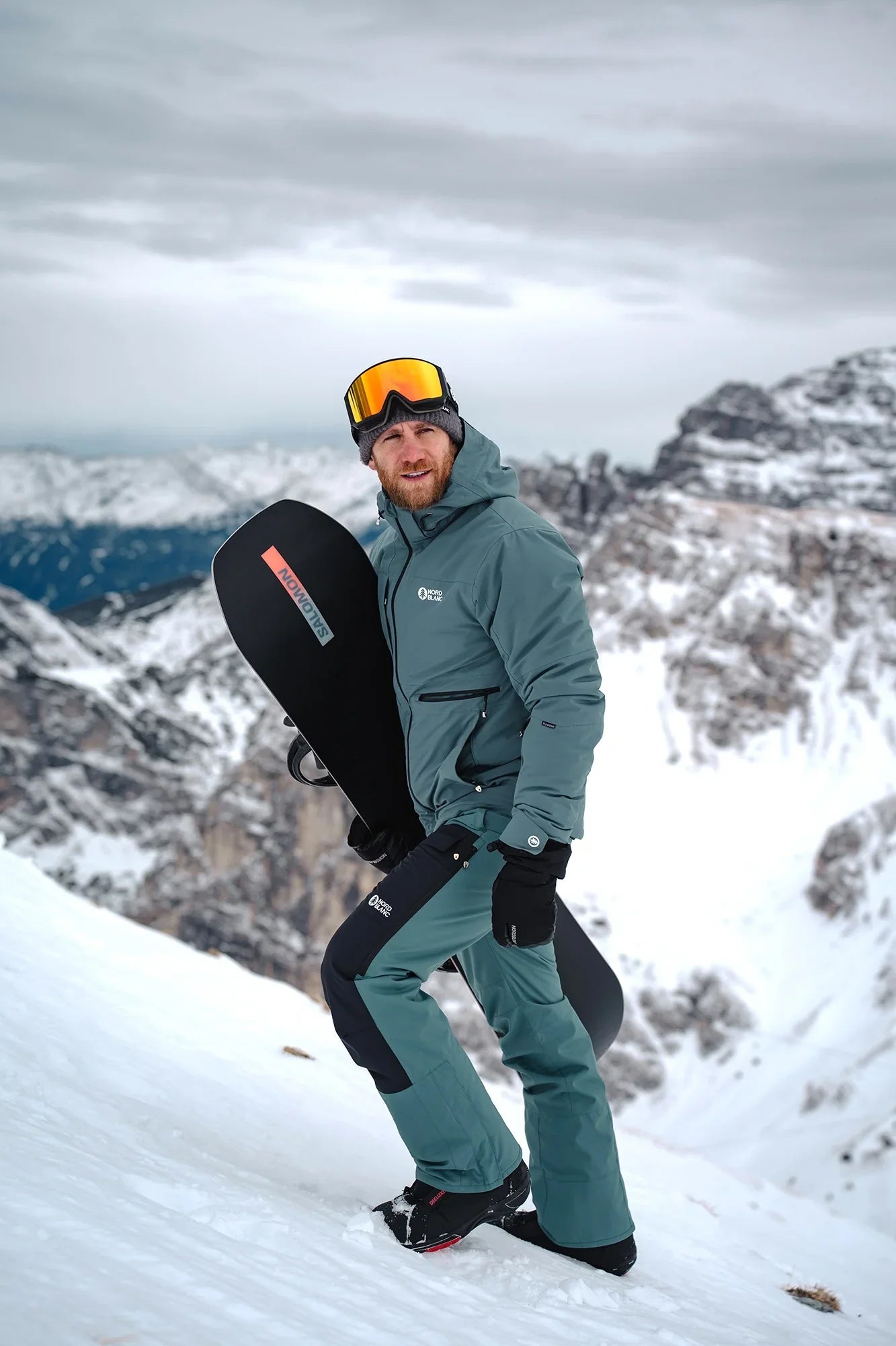 Ski jacket men's - PERMAFROST green-4