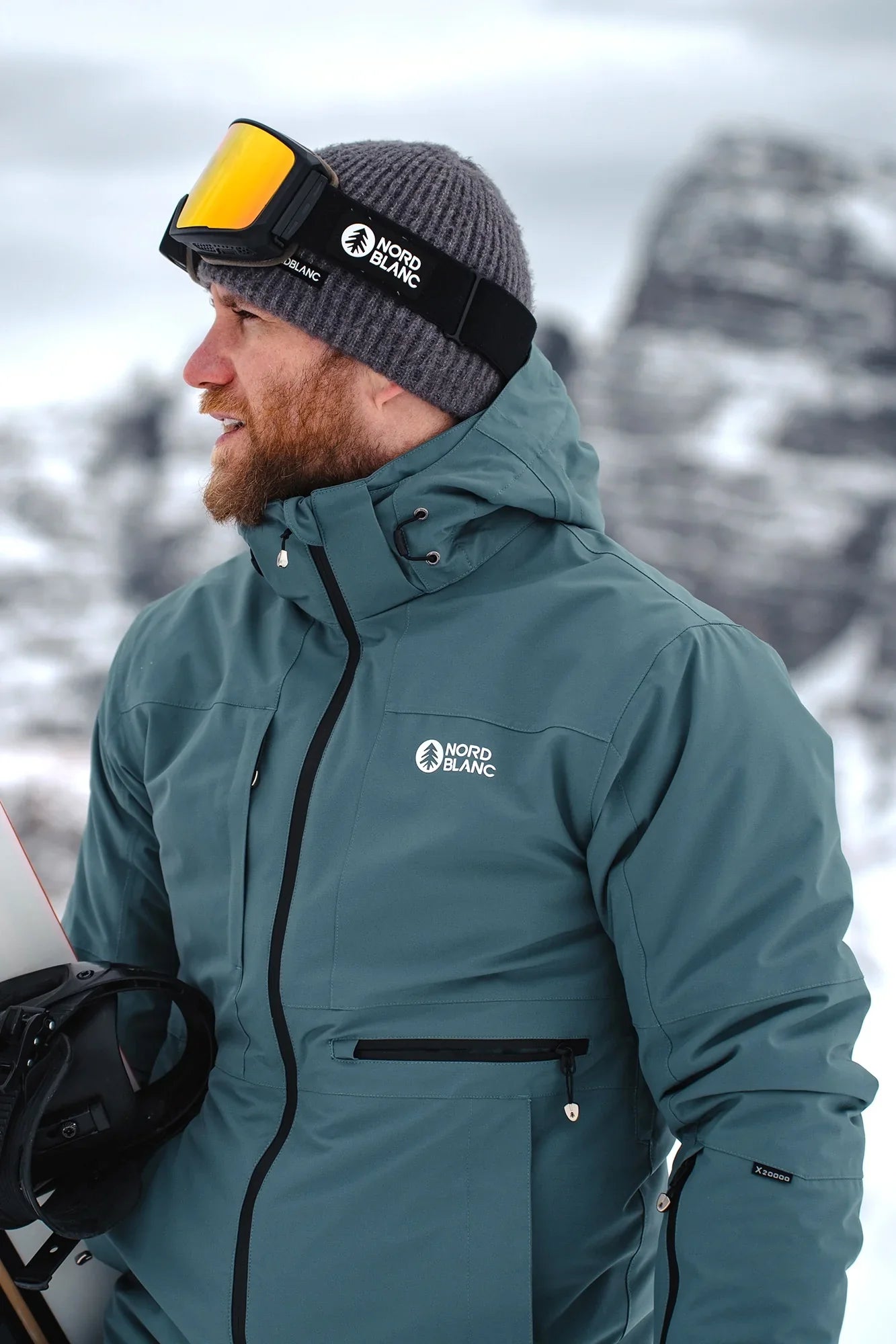 Ski jacket men's - PERMAFROST green-5