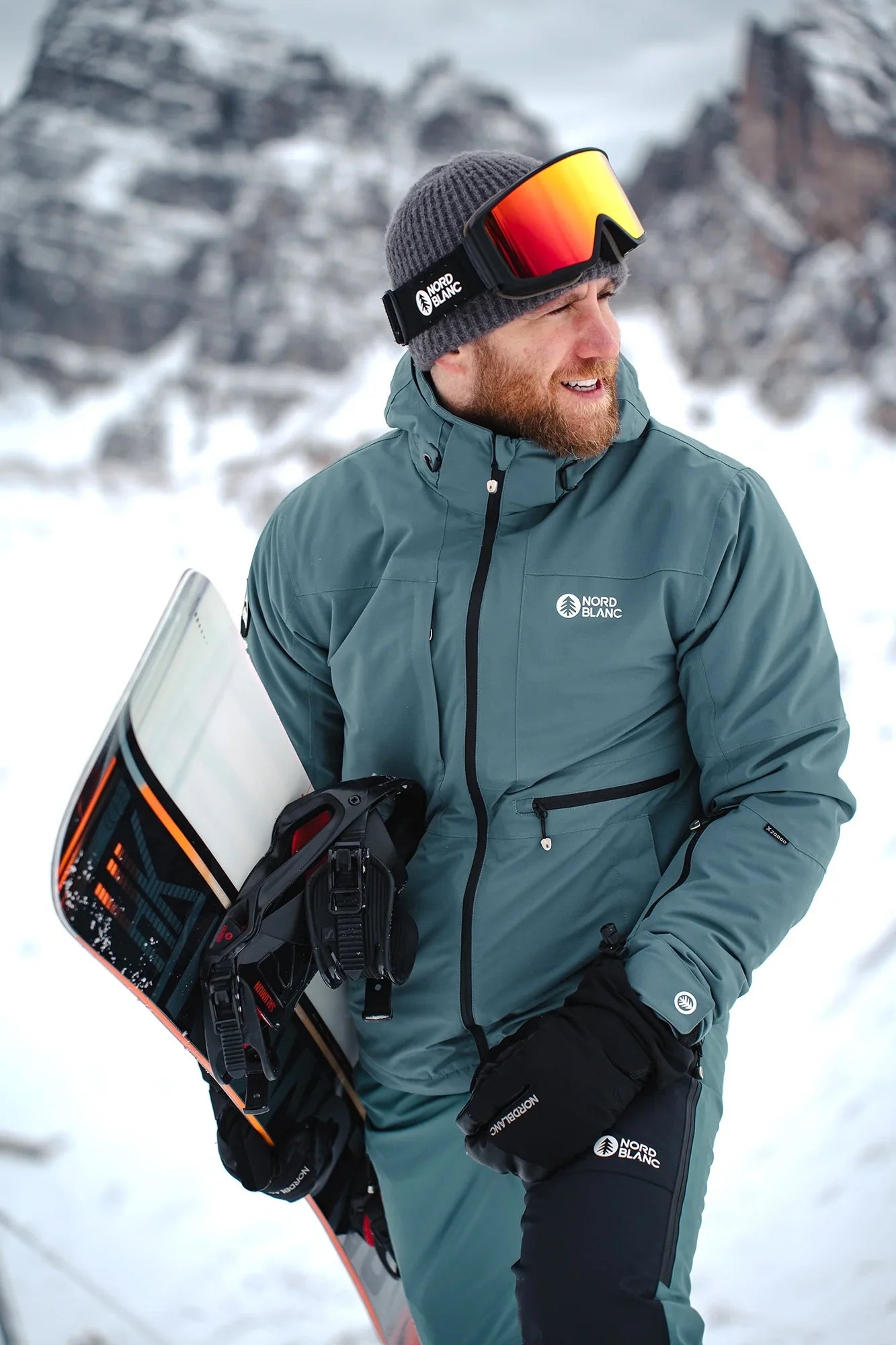 Ski jacket men's - PERMAFROST green-6