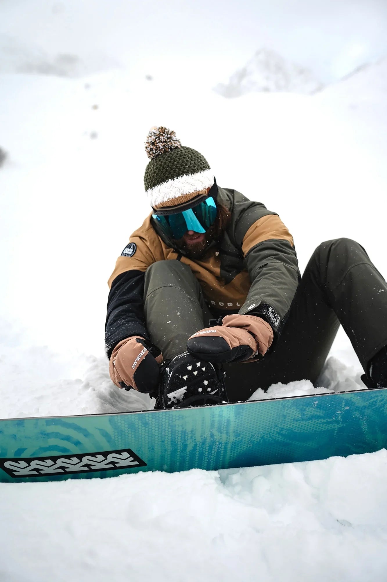 Snowboard-Anorak Herren - SNOWPACK khaki-4