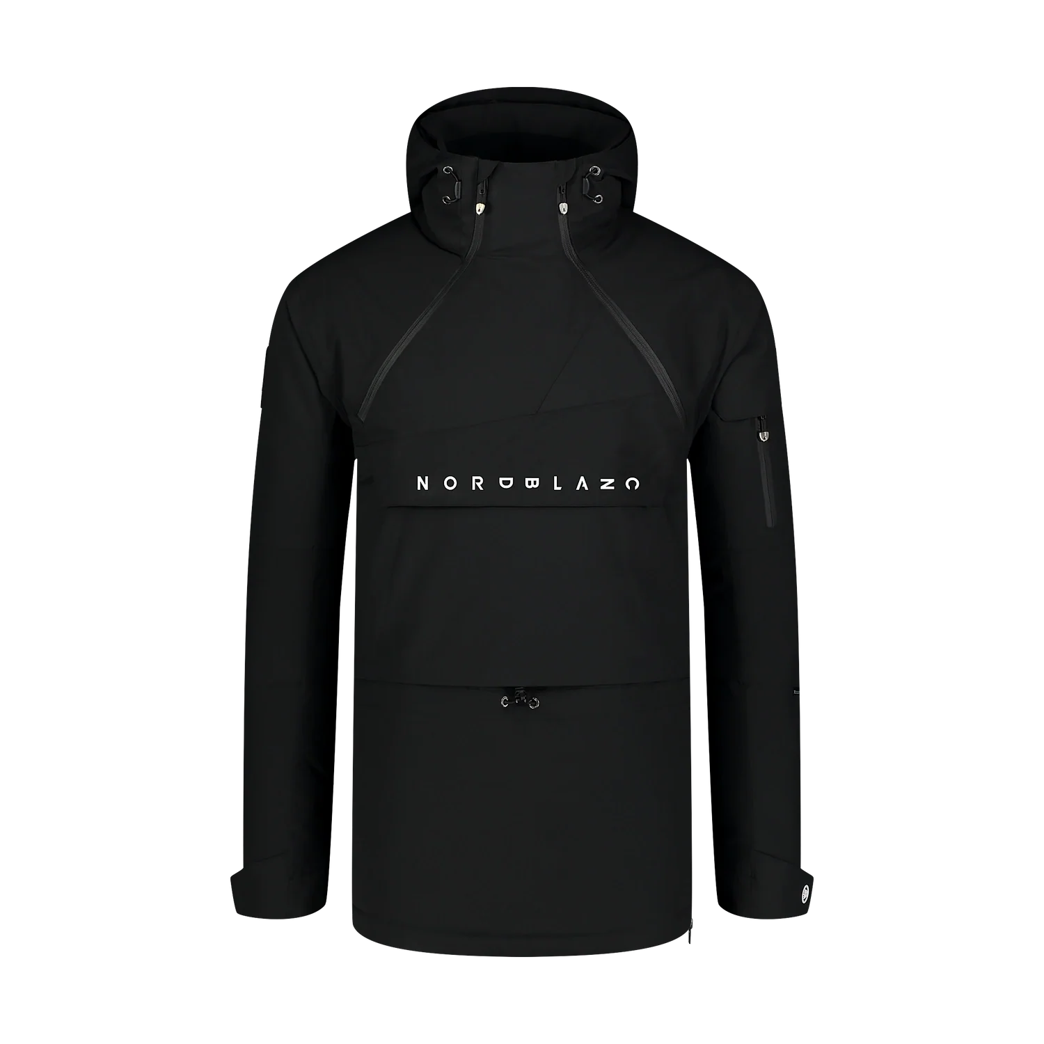 Snowboard-Anorak Herren - SNOWPACK schwarz