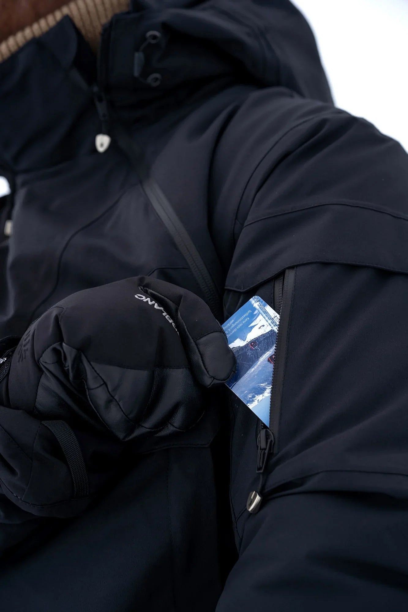 Snowboard-Anorak Herren - SNOWPACK schwarz-8