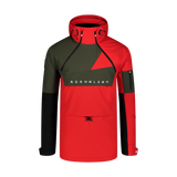 Snowboard-Anorak Herren - SNOWPACK rot