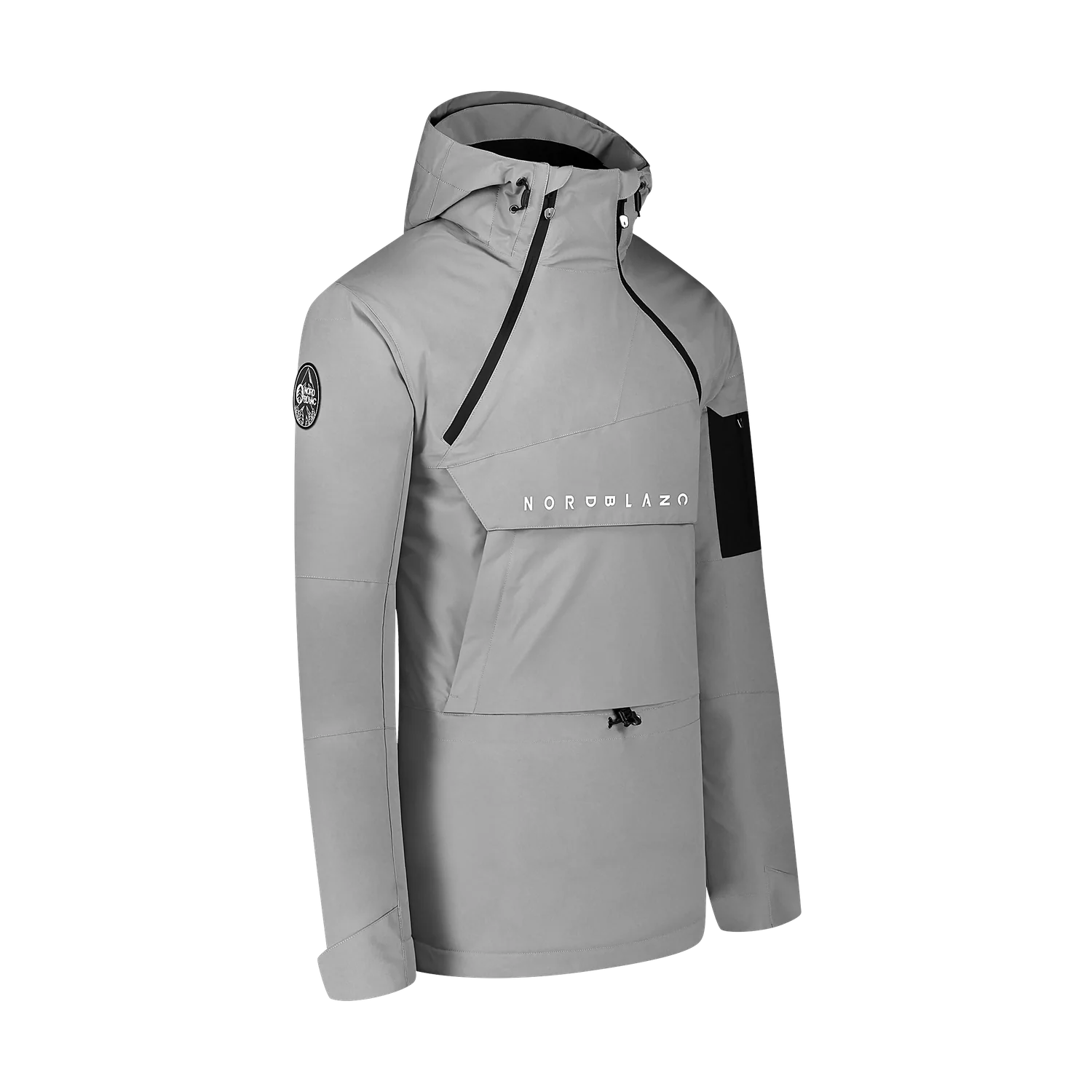 Snowboard-Anorak Herren - SNOWPACK grau-2