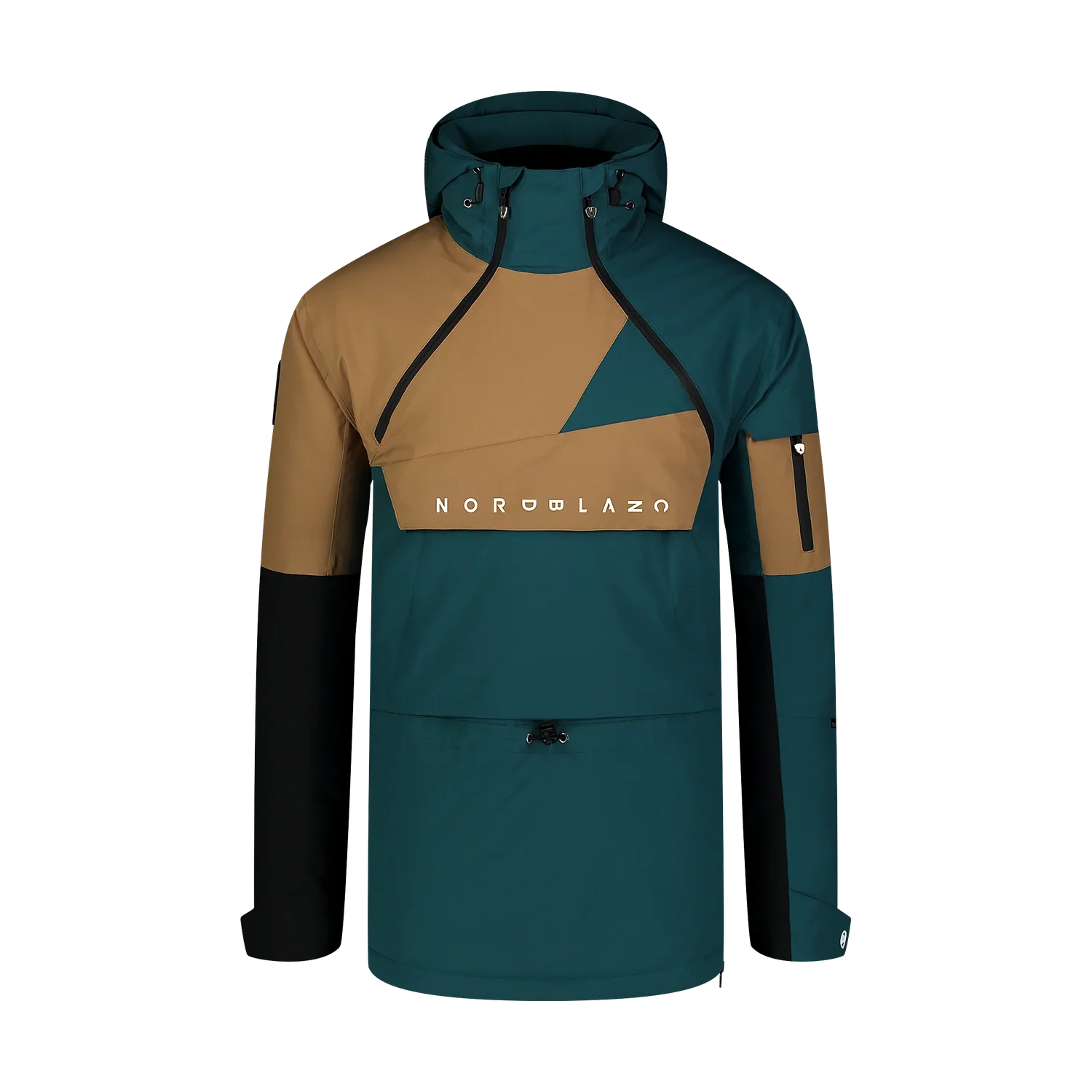 Snowboard-Anorak Herren - SNOWPACK grün