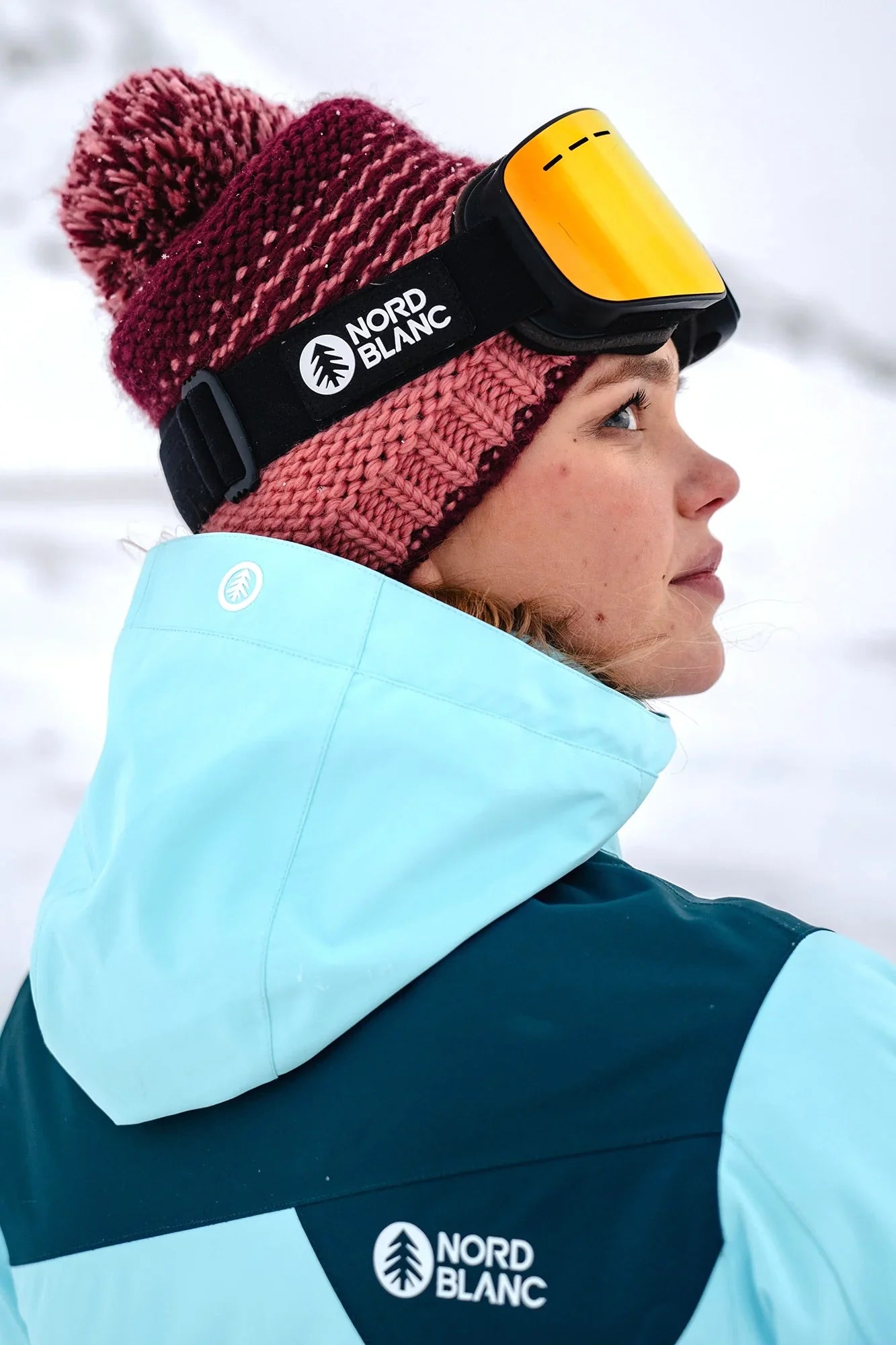 Skijacke Damen - FROZEN blau-6