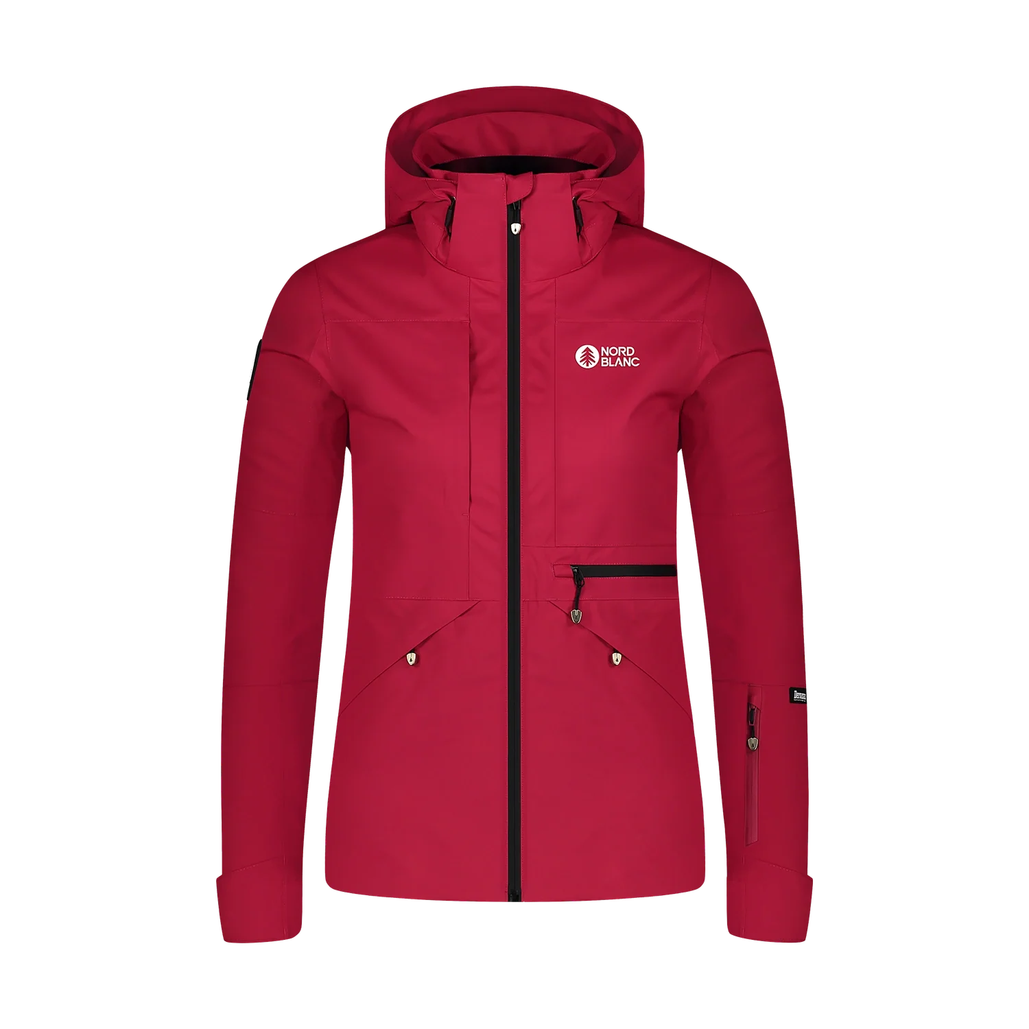 Skijacke Damen - AVEN rot