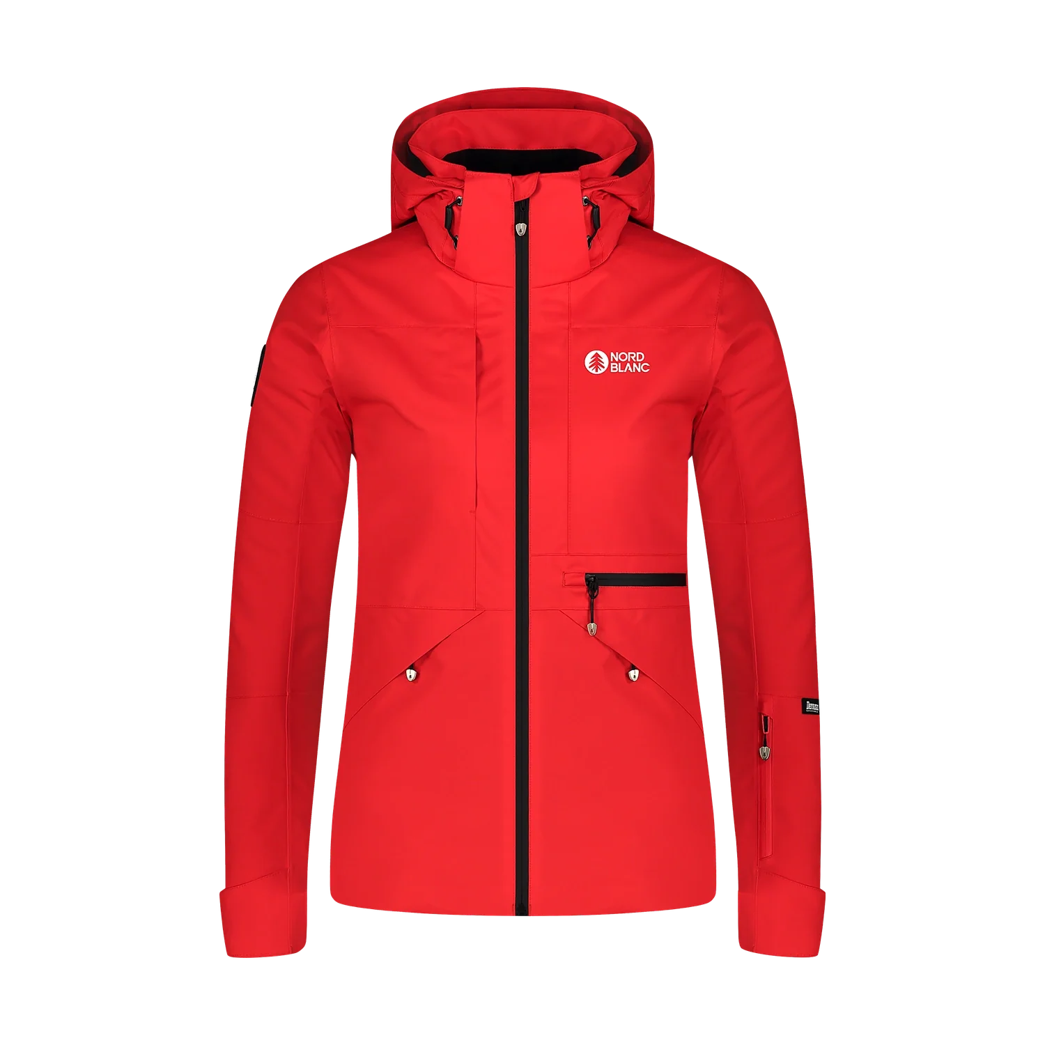 Skijacke Damen - AVEN rot